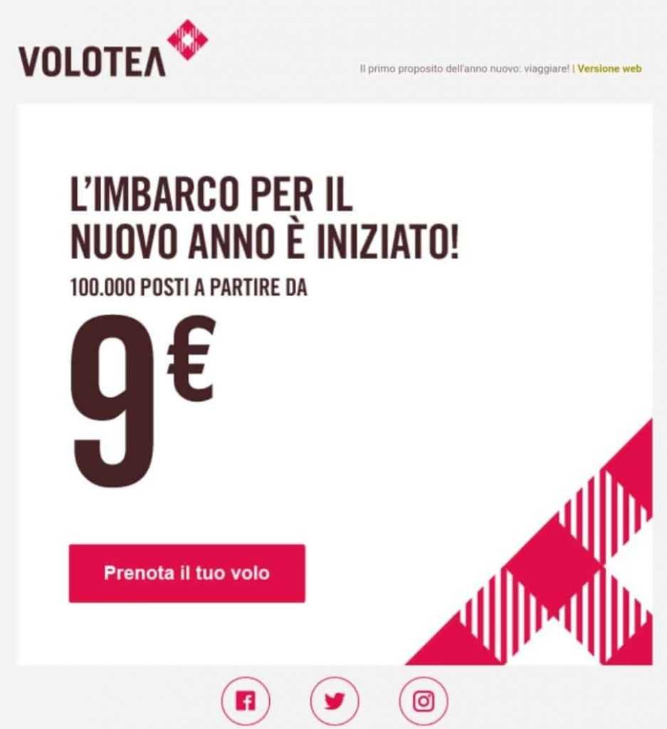 Volotea, il primo proposito dell’anno nuovo: viaggiare!