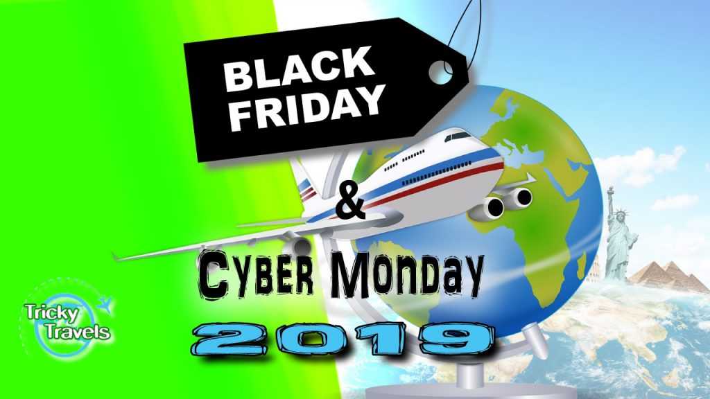 Viaggiare con Black Friday e Cyber Monday 2019