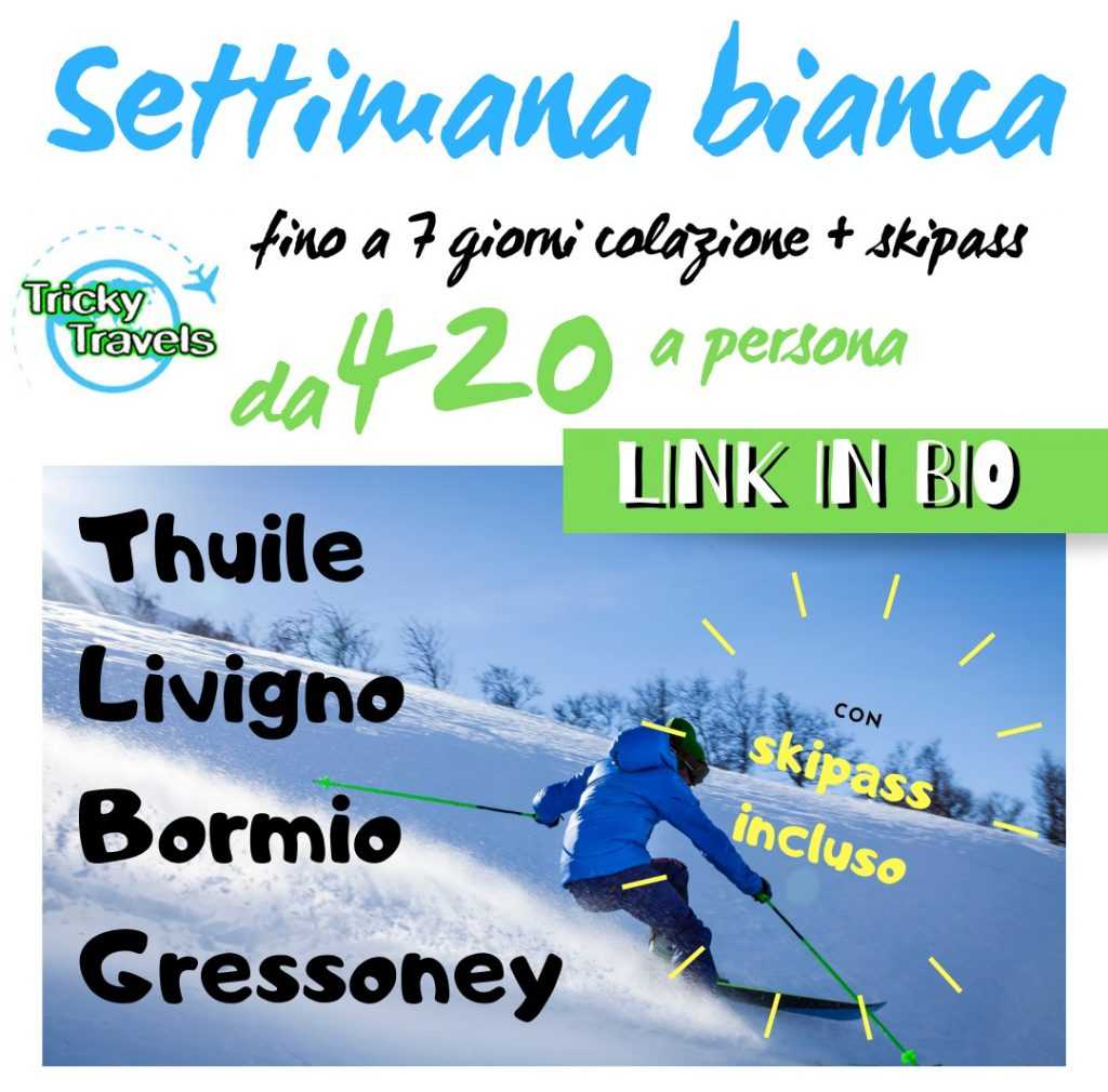 È ora di settimana bianca!❄️ Su Snowit miglior prezzo garantito!?