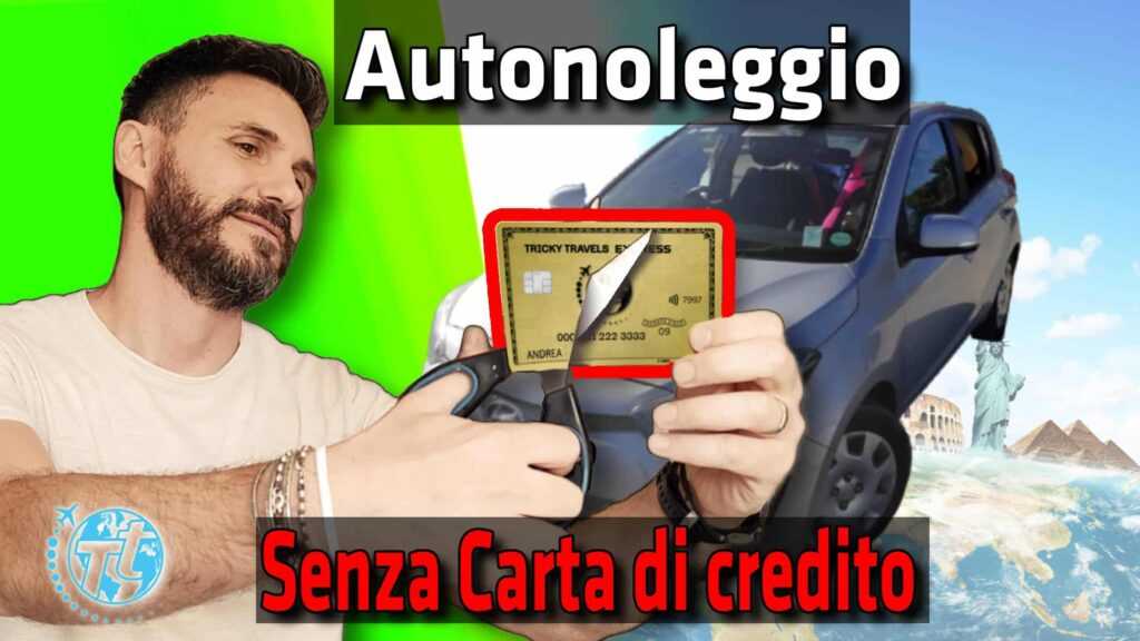 Noleggio auto senza carta di credito