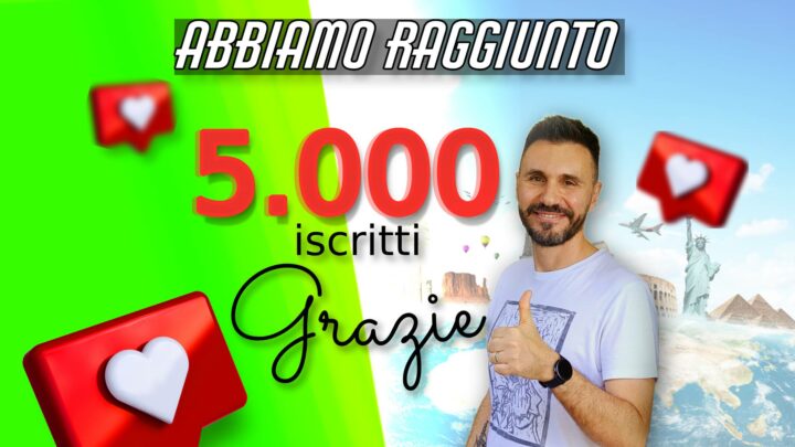 Abbiamo Raggiunto i 5000 Iscritti! 🎉 Partecipa al Sondaggio e Vinci un E-book Personalizzato!